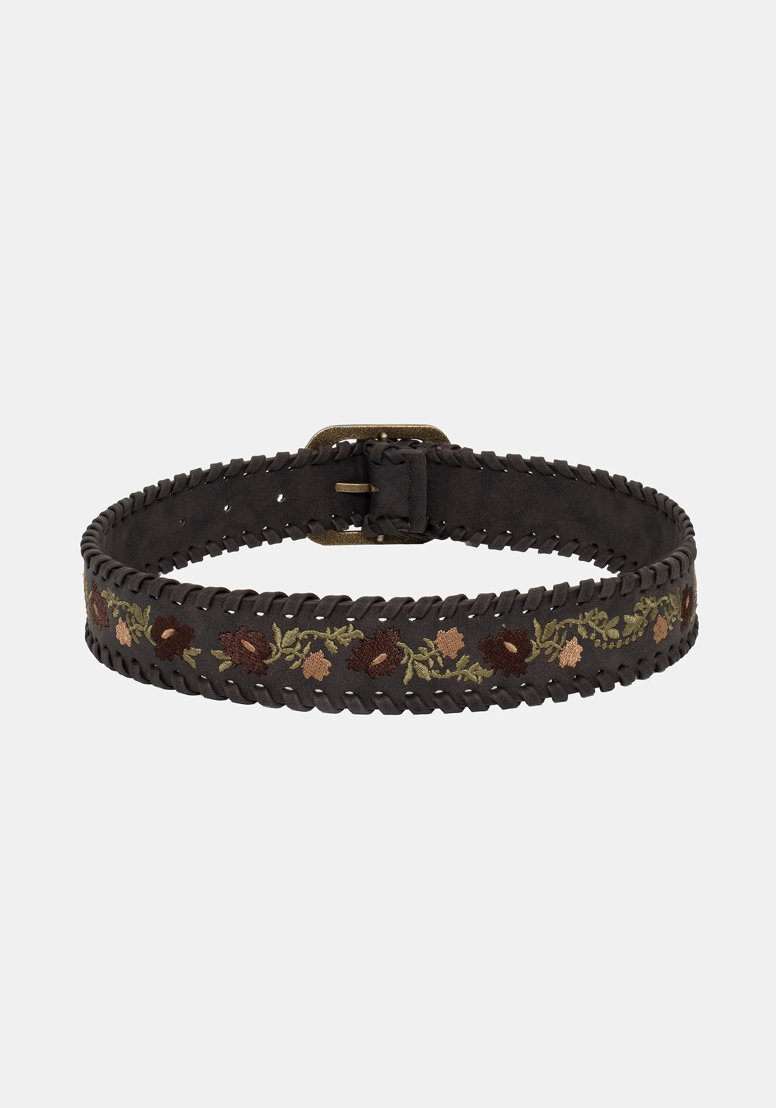 Nettle Whipstitch Floral Embroidered Belt - Image 7