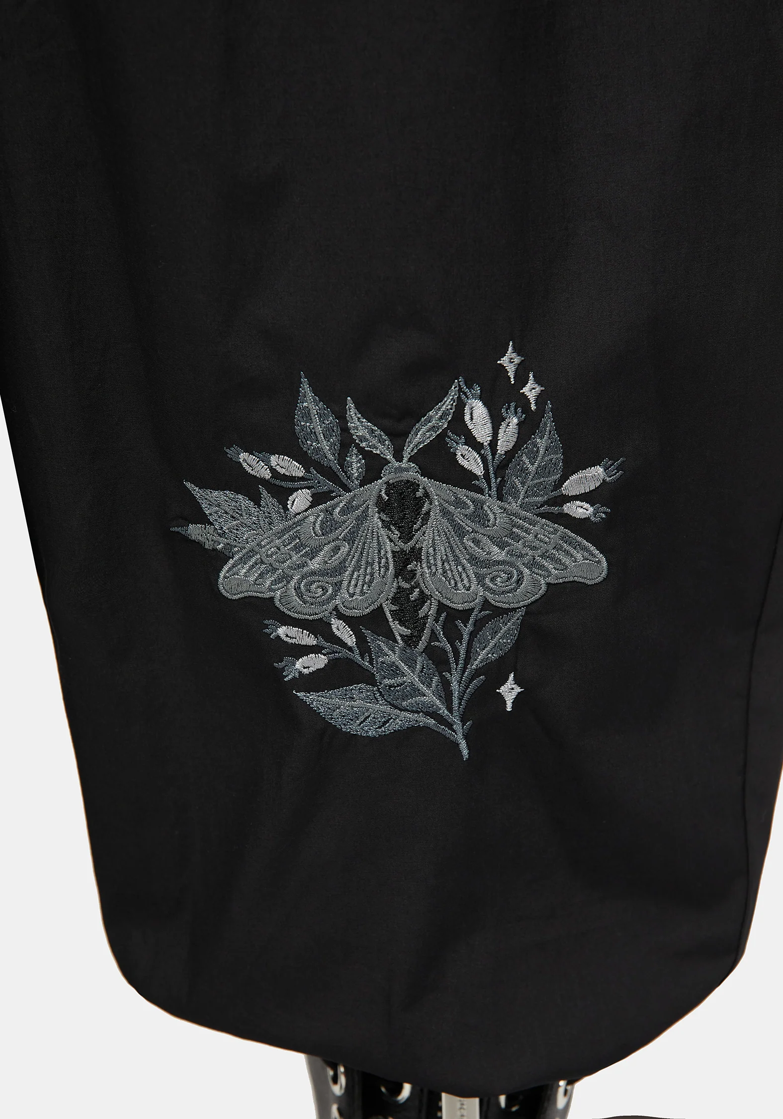Nirah Embroidered Black Balloon Trouser - Image 5