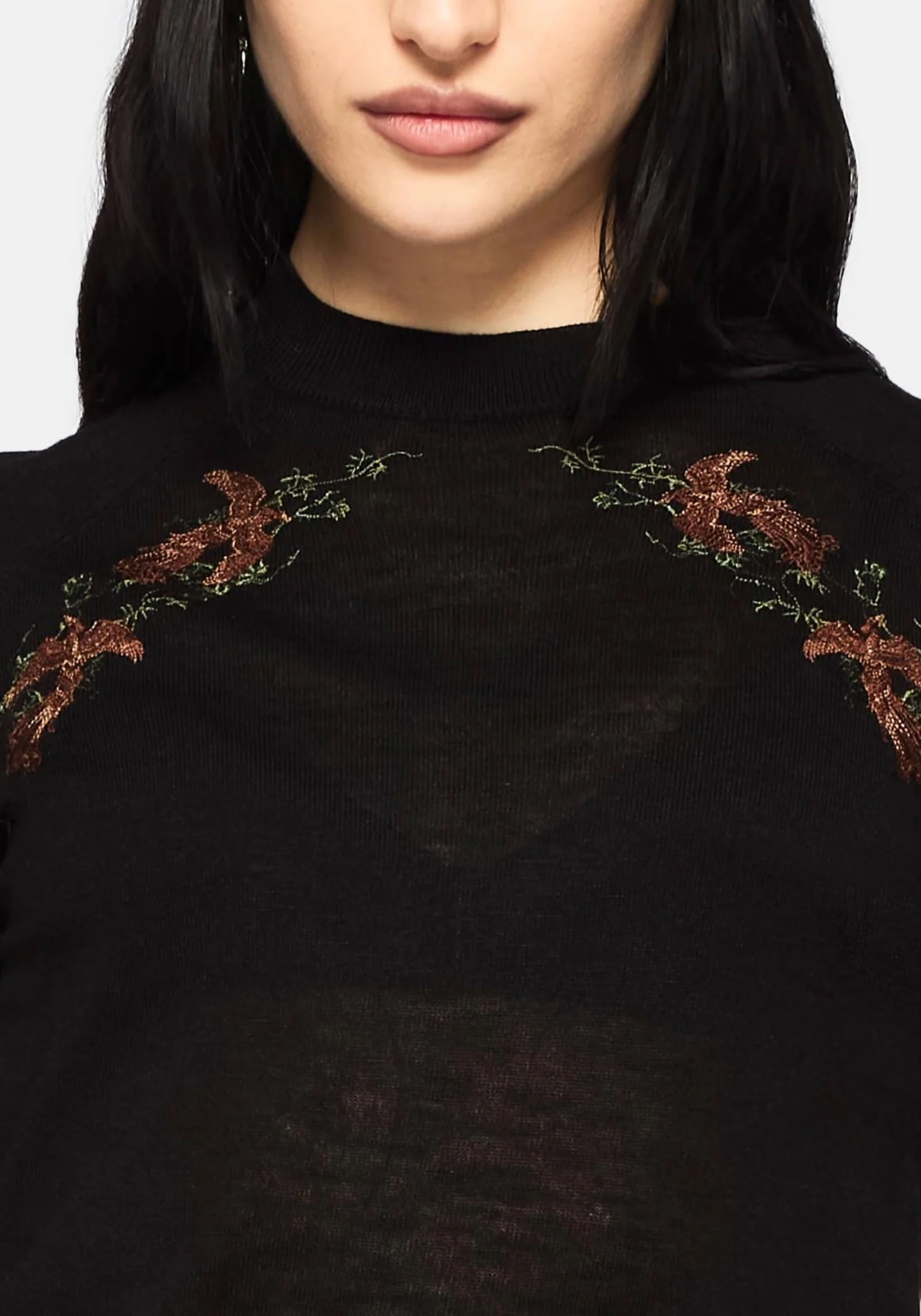 Novera Lightweight Fine Knit Jumper - Image 2