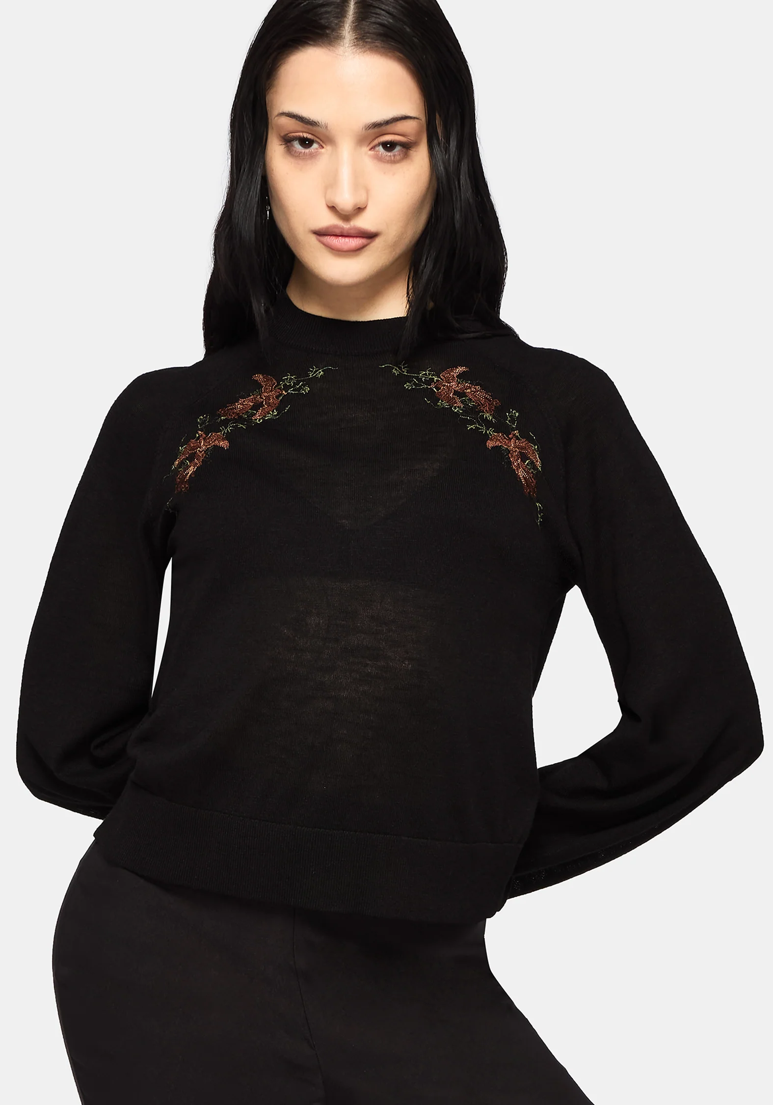 Novera Lightweight Fine Knit Jumper - Image 6