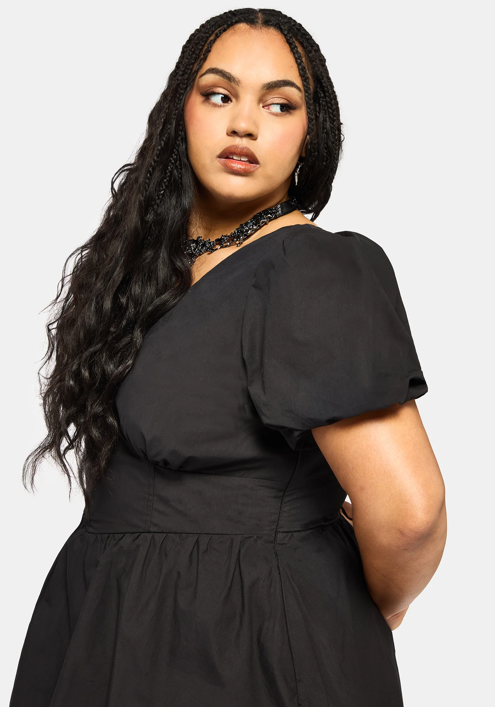 Obsidia Lace Up Corset Mini Dress - Image 7