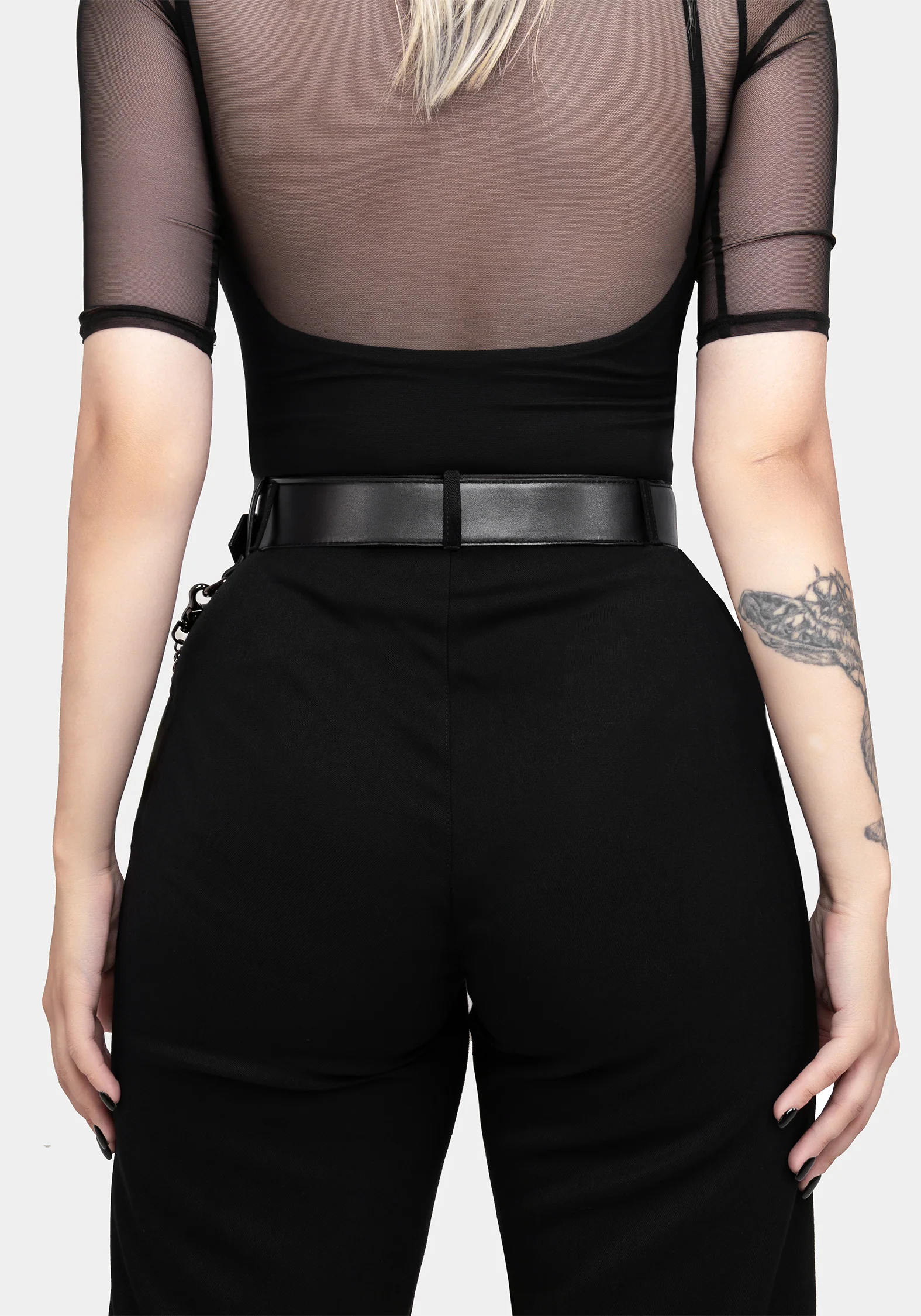 Ouroboros Snake Buckle Chain Belt - Image 4
