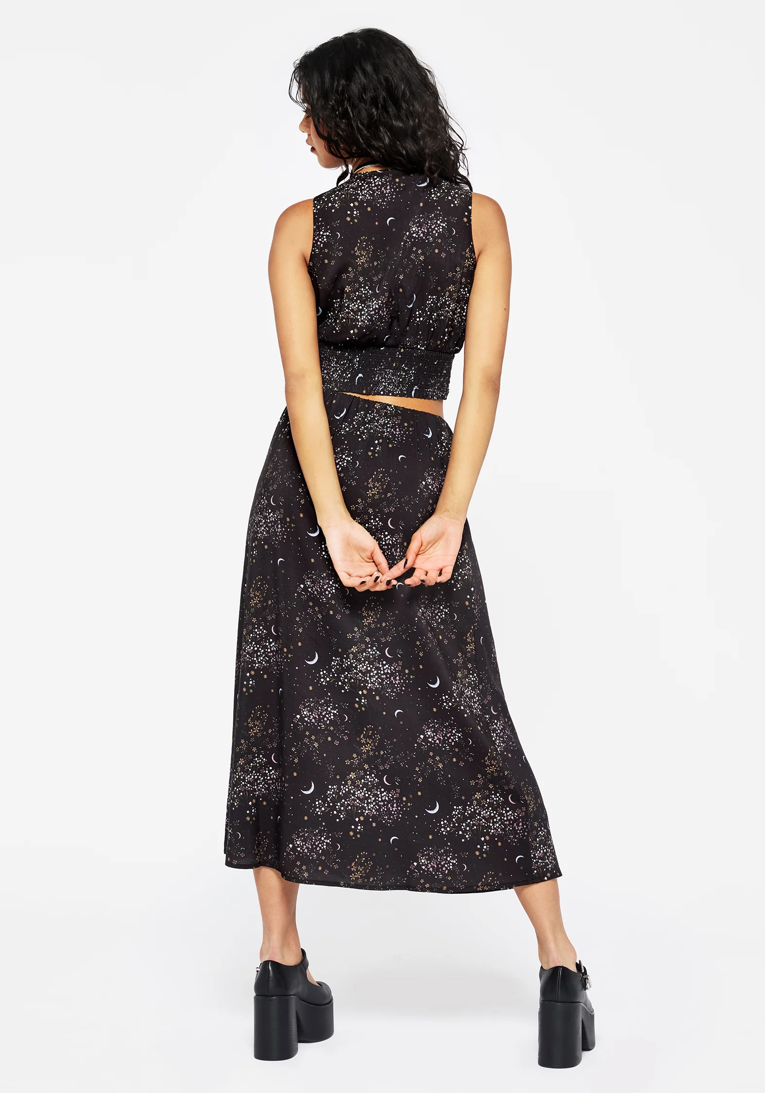 Peaseblossom Celestial Midi Skirt - Image 3
