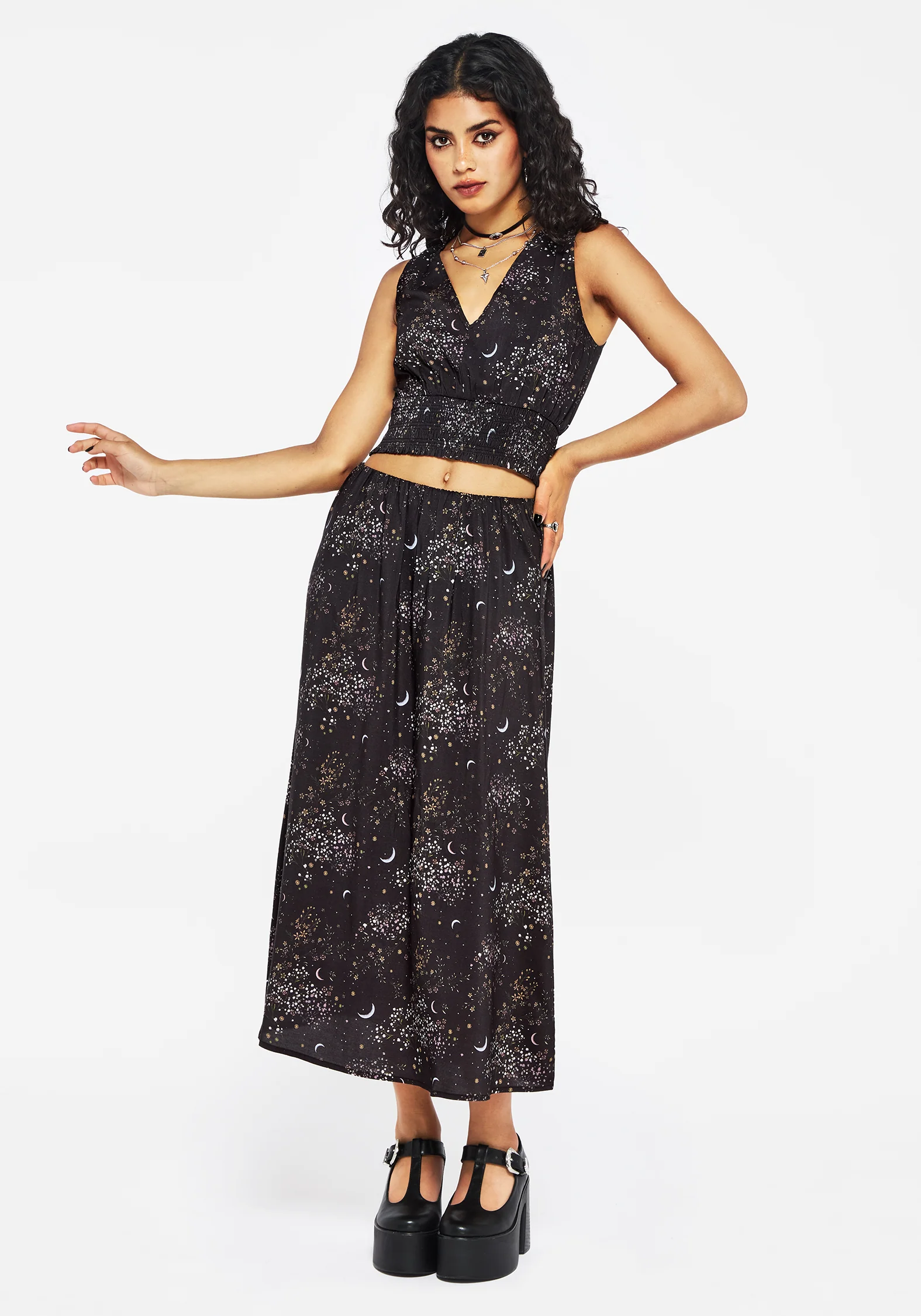 Peaseblossom Celestial Midi Skirt - Image 5