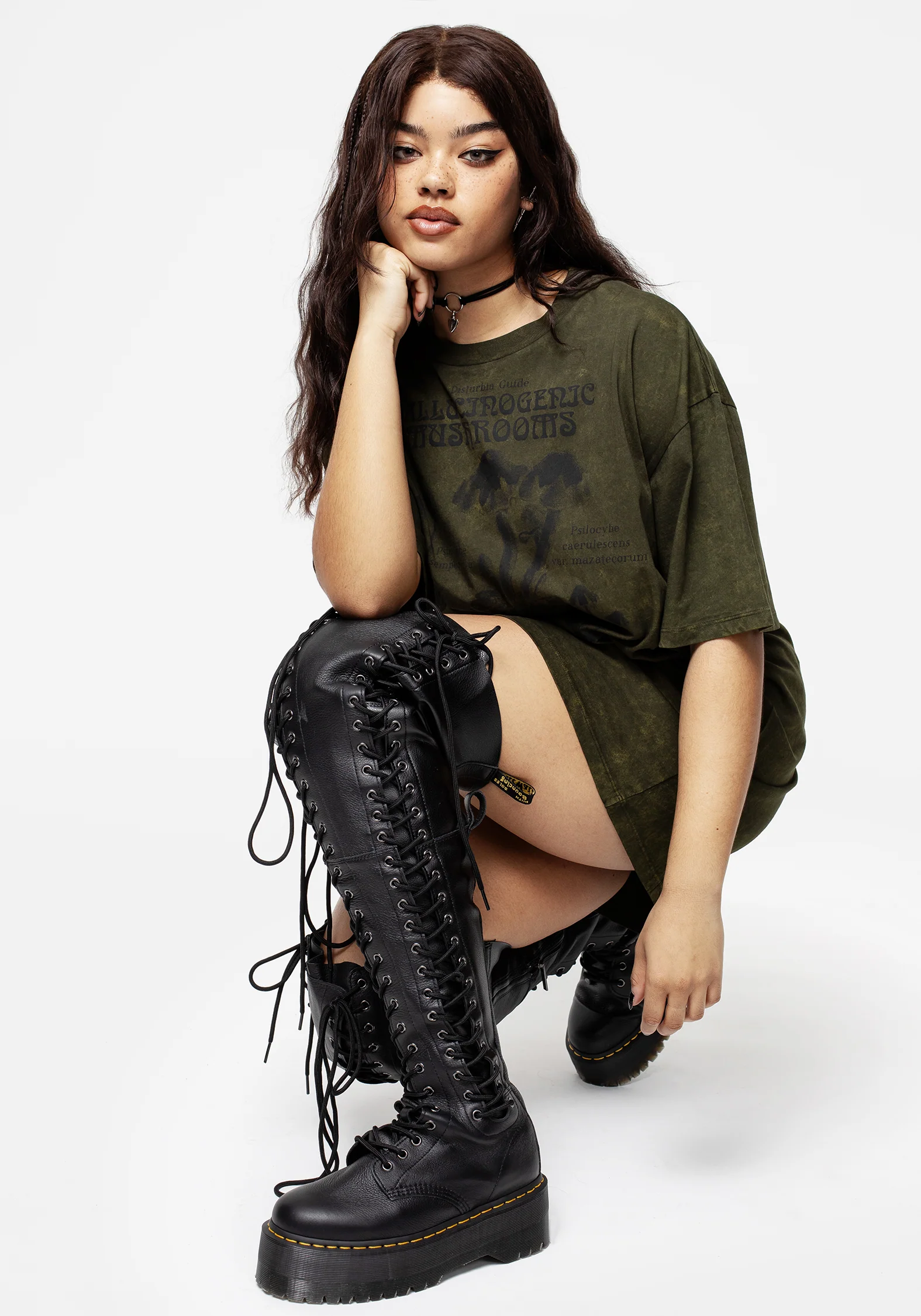 Psychotrope Mushroom Tee Dress - Image 5