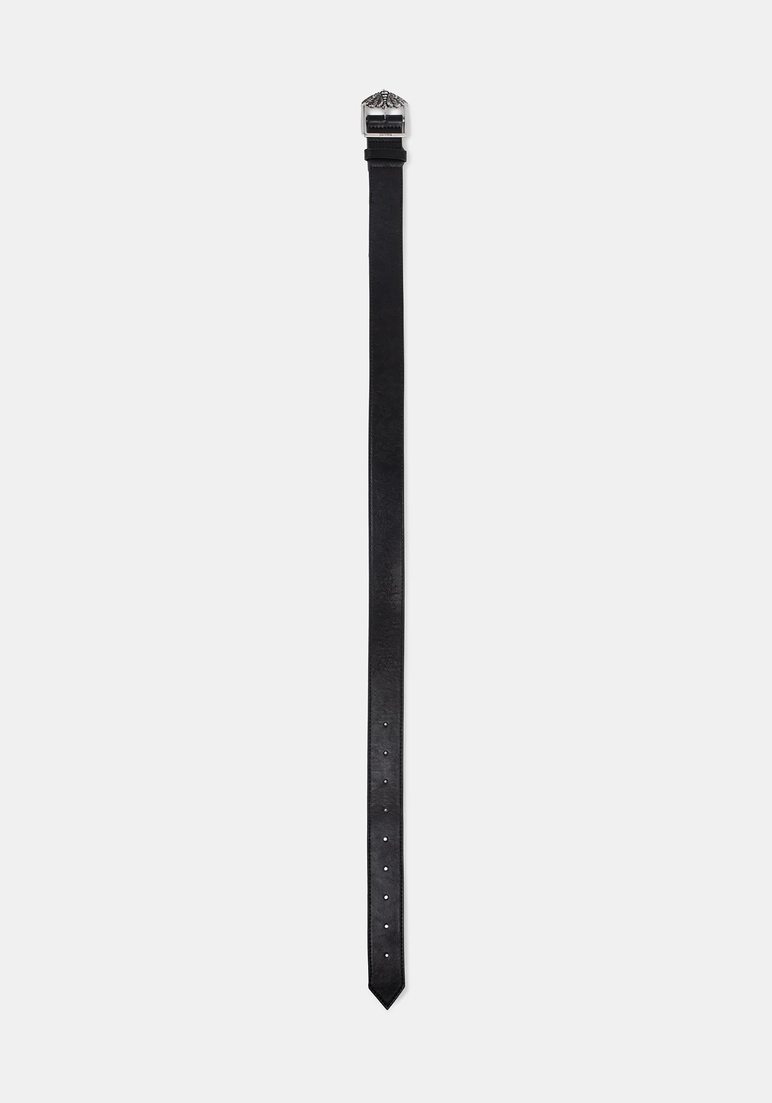 Rosamoth Debossed Buckle Belt - Silver - Image 9