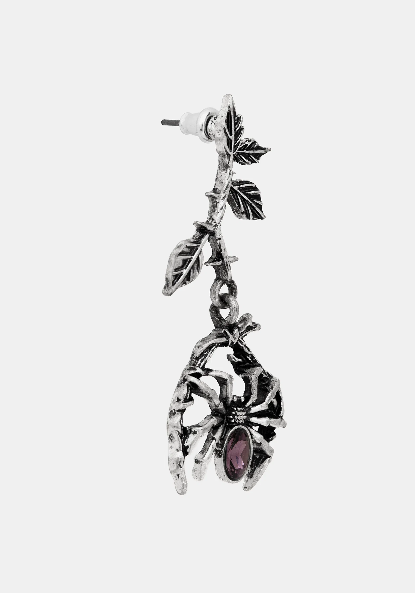 Rosethorn Widow Drop Earrings - Image 5