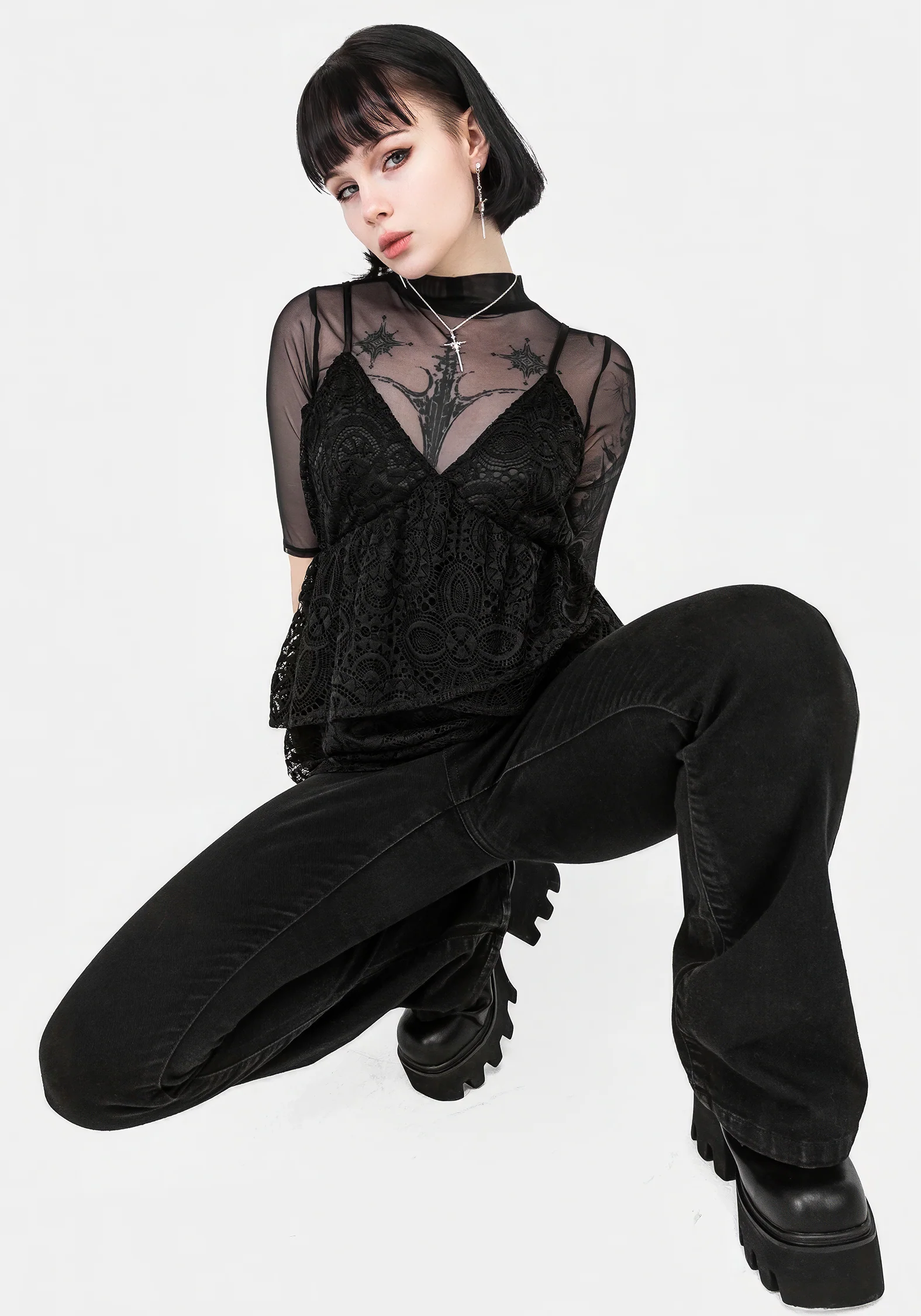 Rumour Lace Cami Top - Image 7