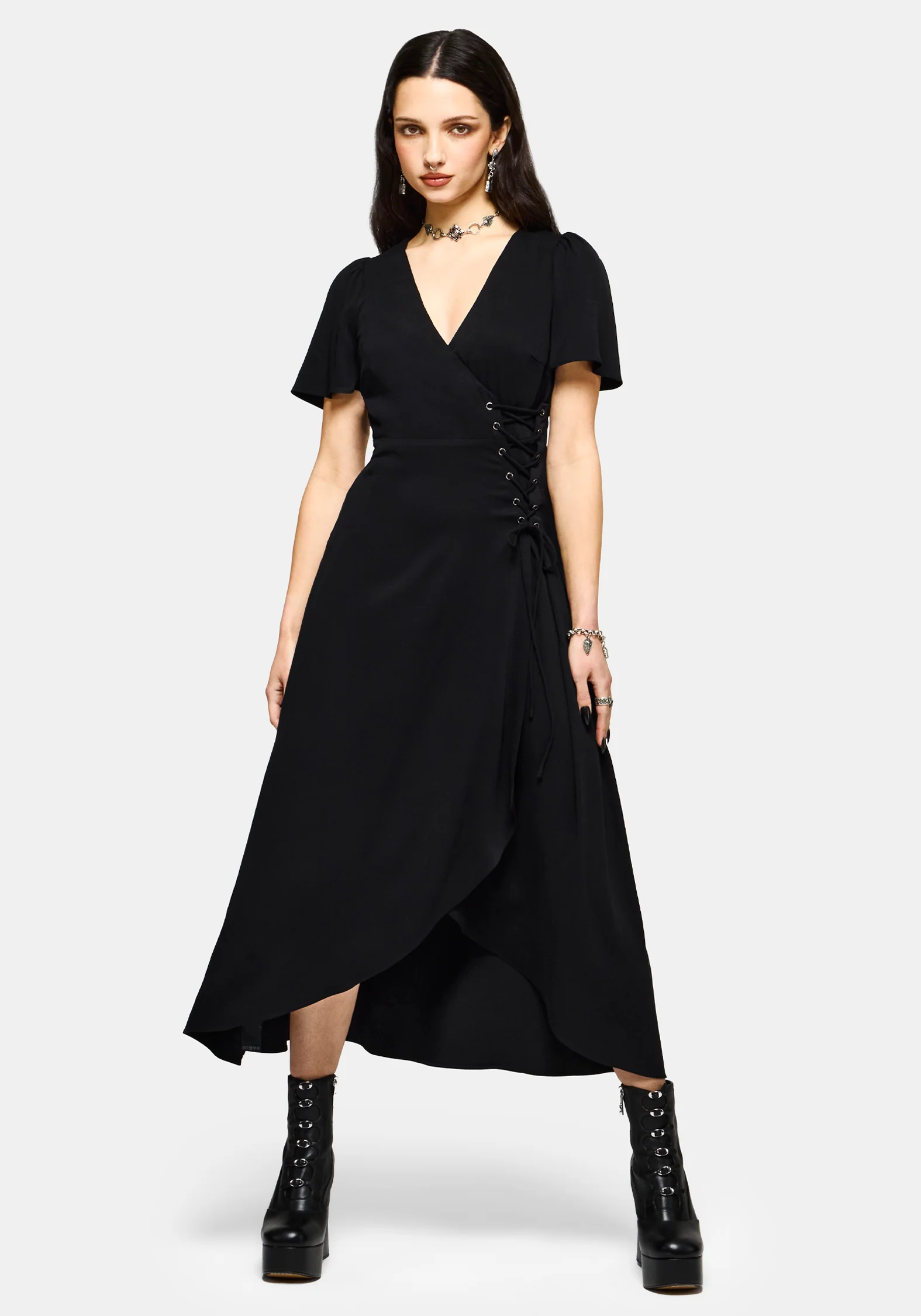 Sableine Wrap Midaxi Dress - Image 4