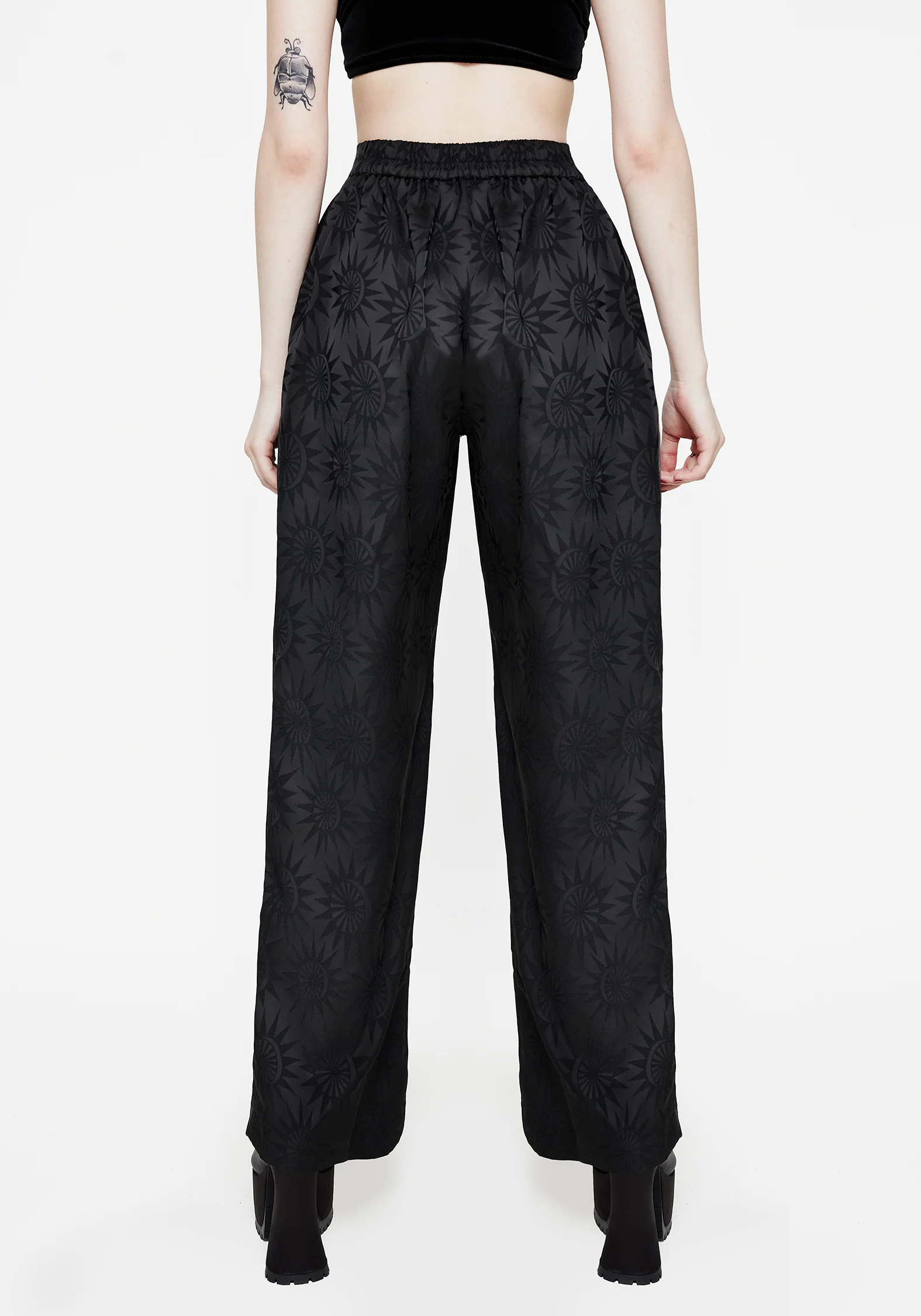 Semine Celestial Printed Wide Leg Trousers - Image 3