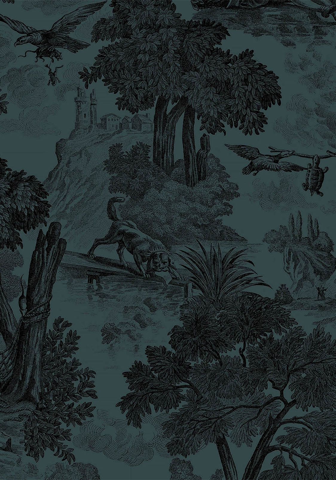 Solara Toile Print Maxi Skirt - Image 7