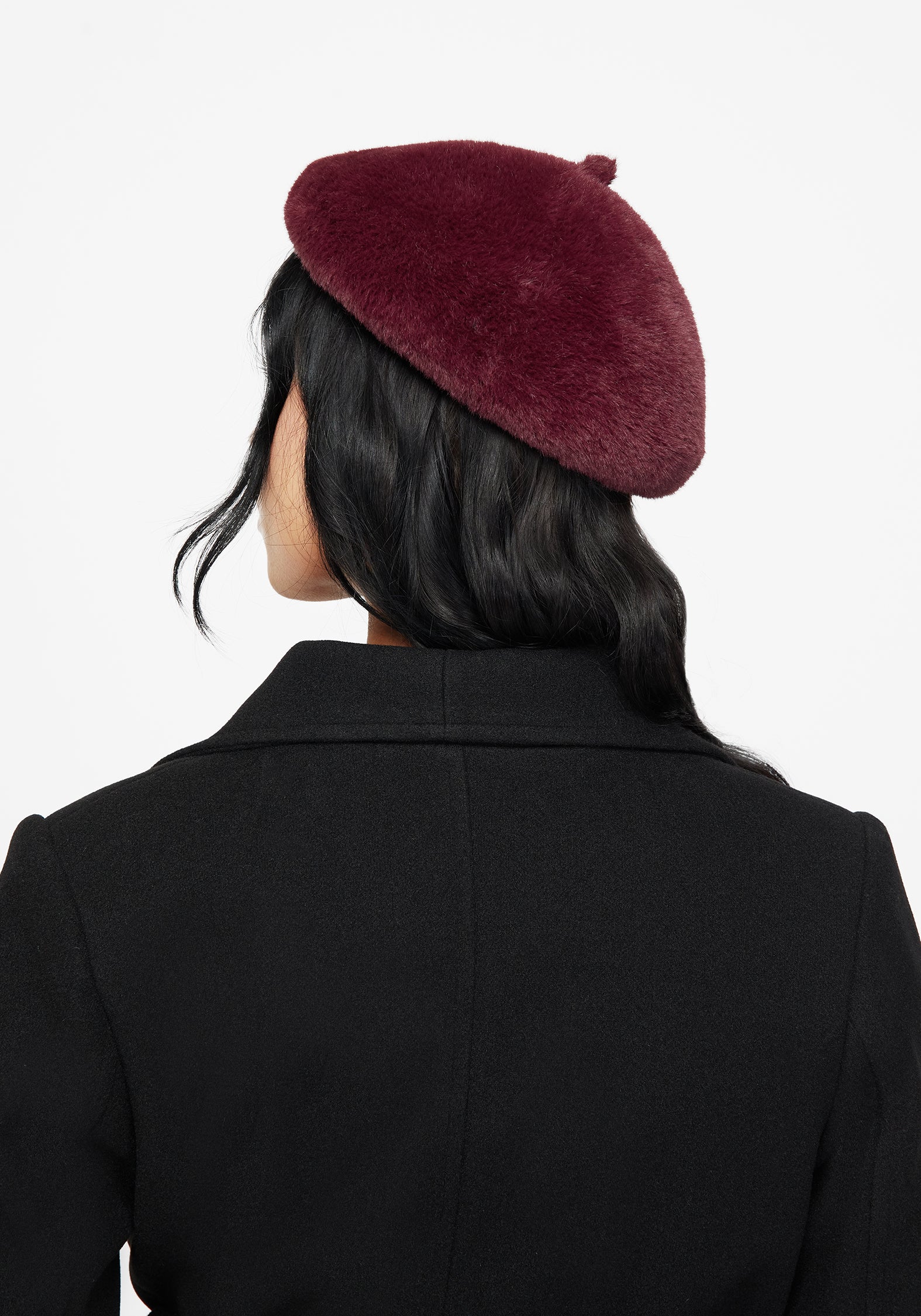 Stella Heart Brooch Beret - Image 3