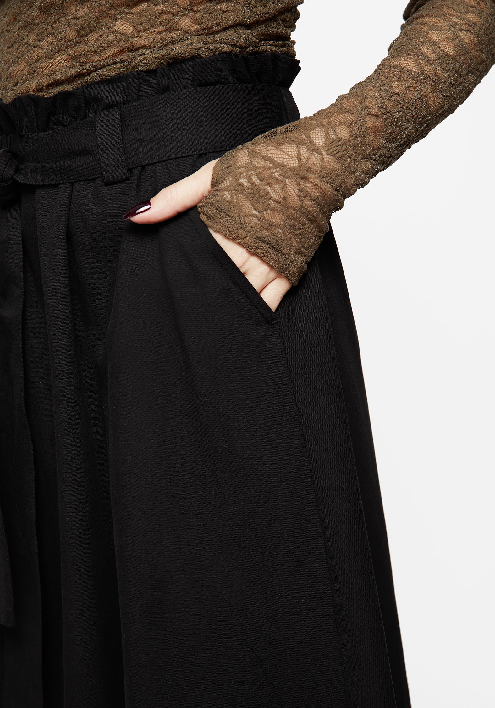 Strega Tie Belt Midaxi Skirt - Image 2