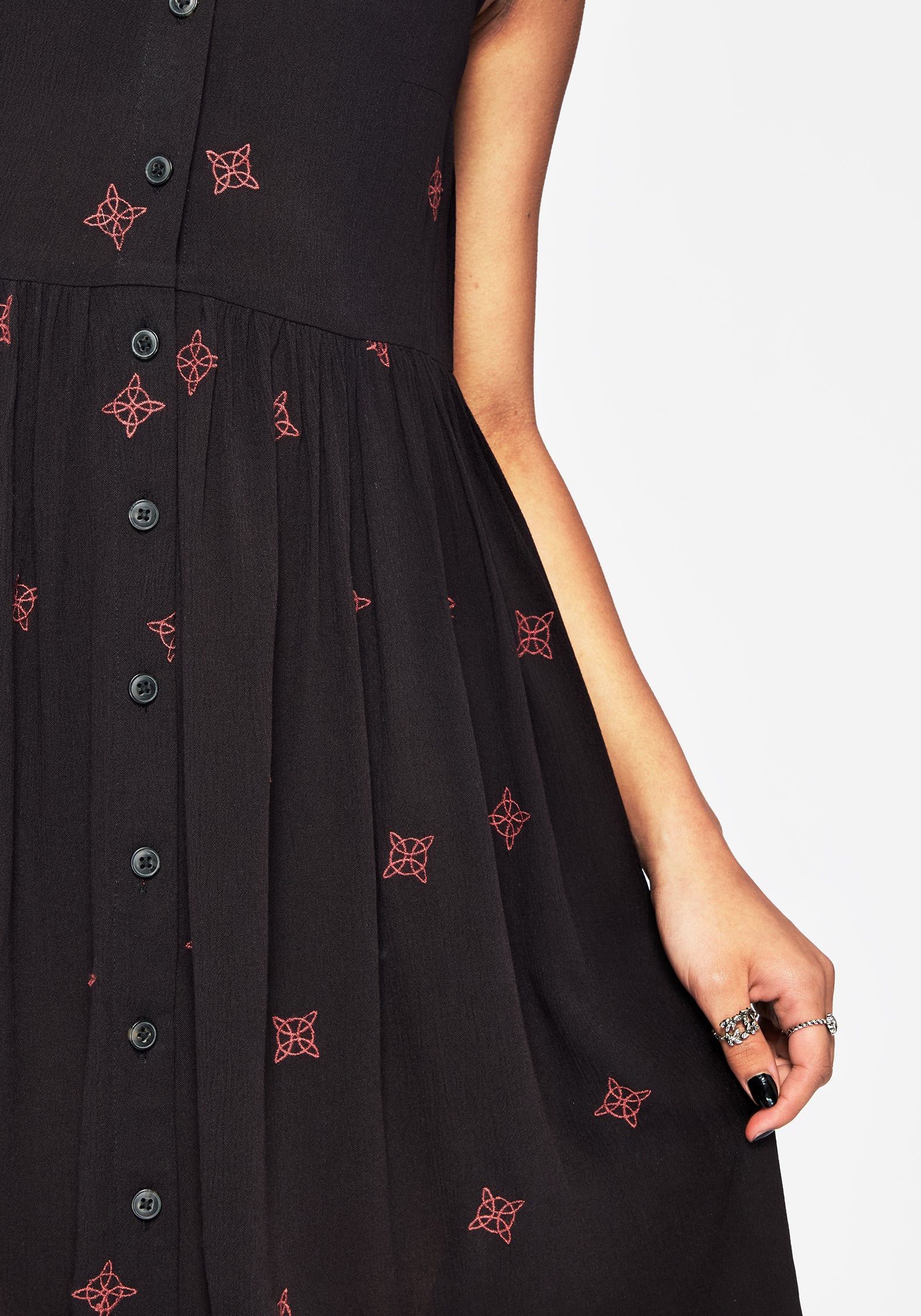 Sublime Witches Knot Embroidered Mini Dress - Image 2