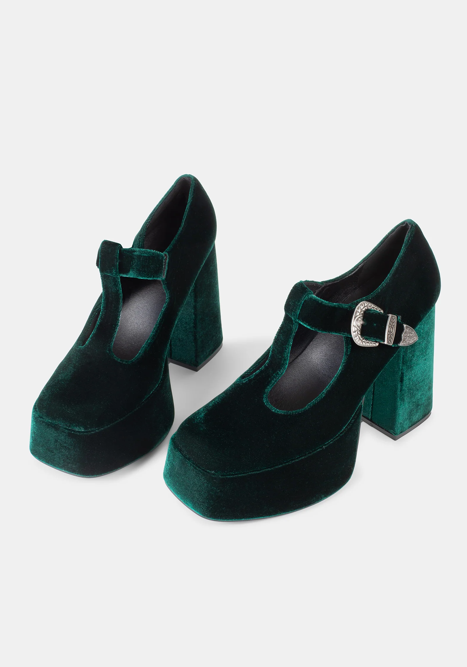 Sybil Velvet Mary Jane - Image 10
