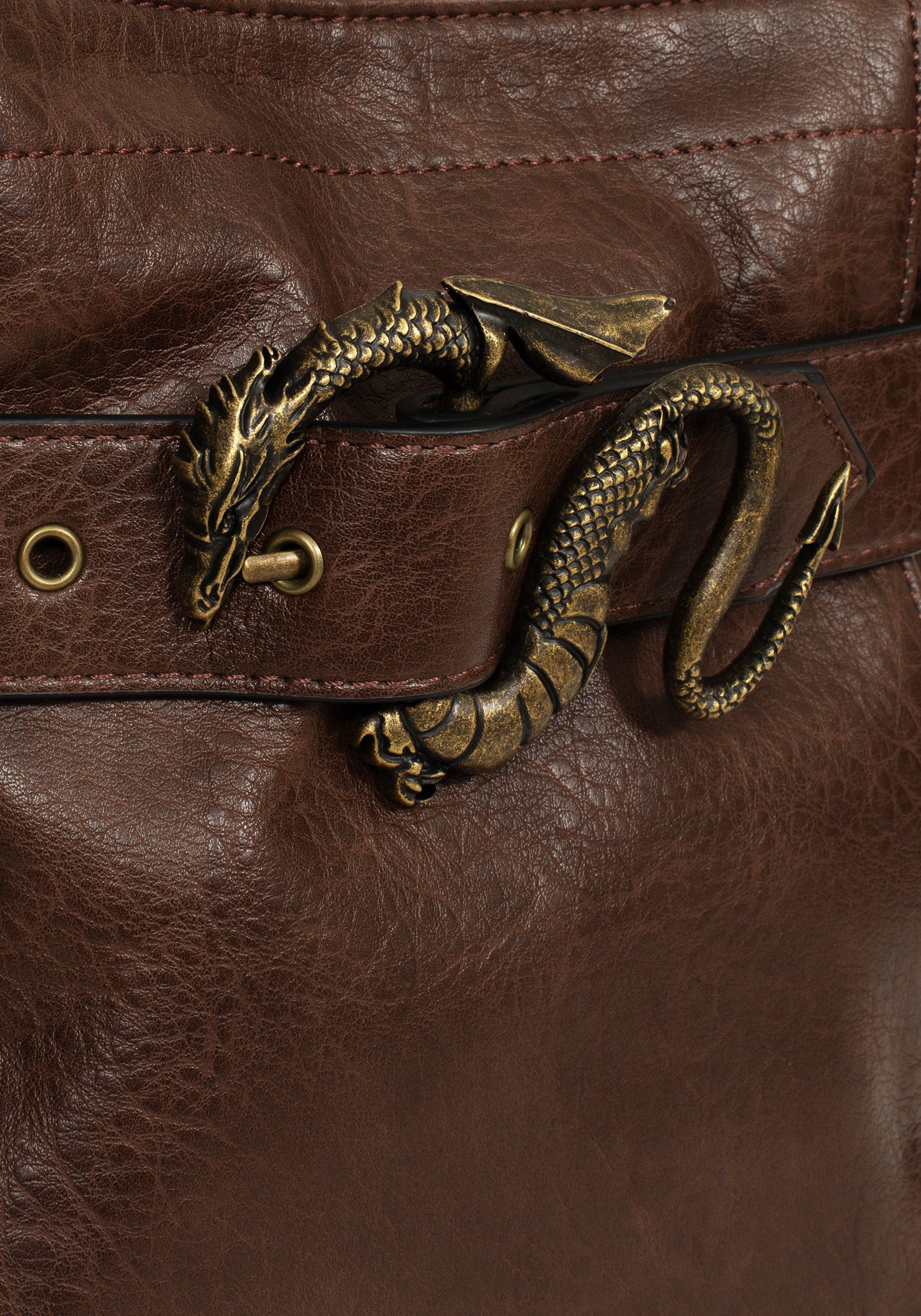 Tanith Dragon Buckle Bag - Image 3