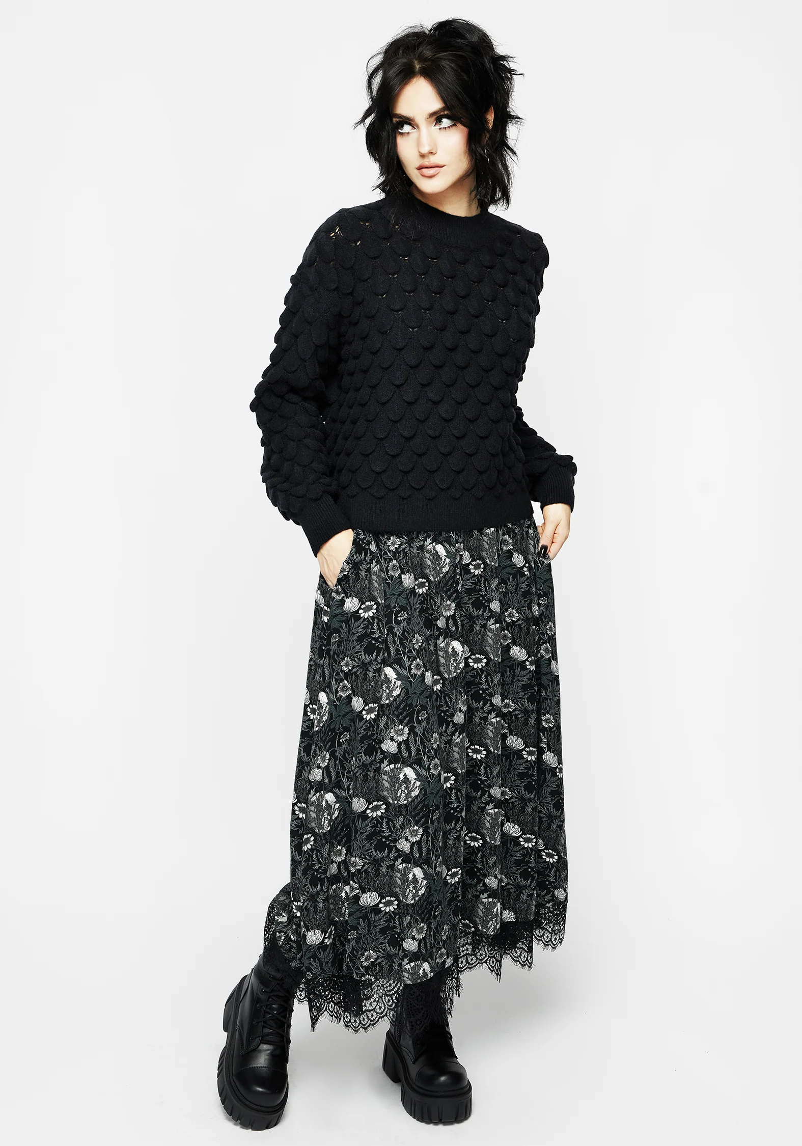 Undine Chunky Knit Jumper - Image 4