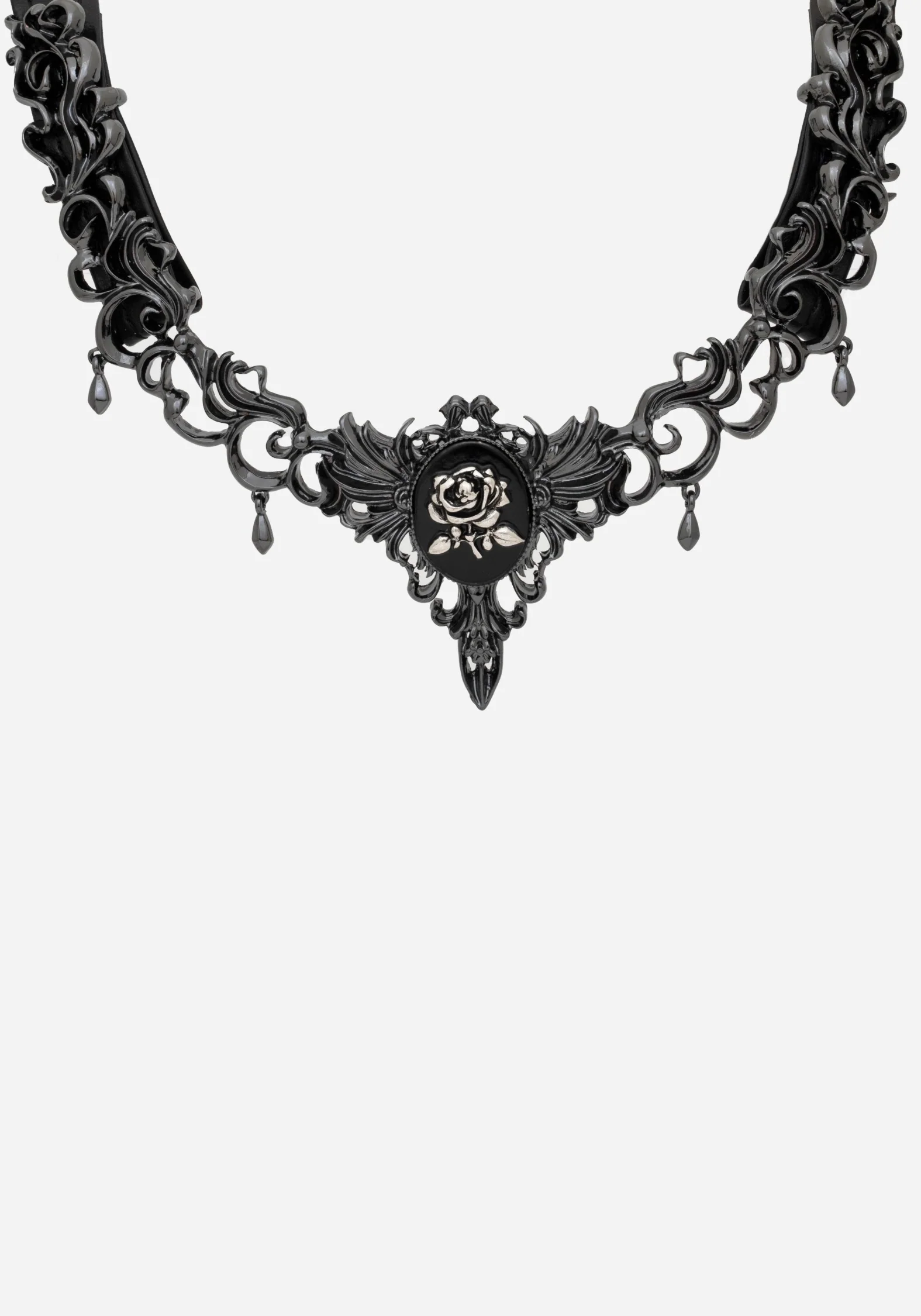 Velthra Rose Cameo Necklace - Image 5