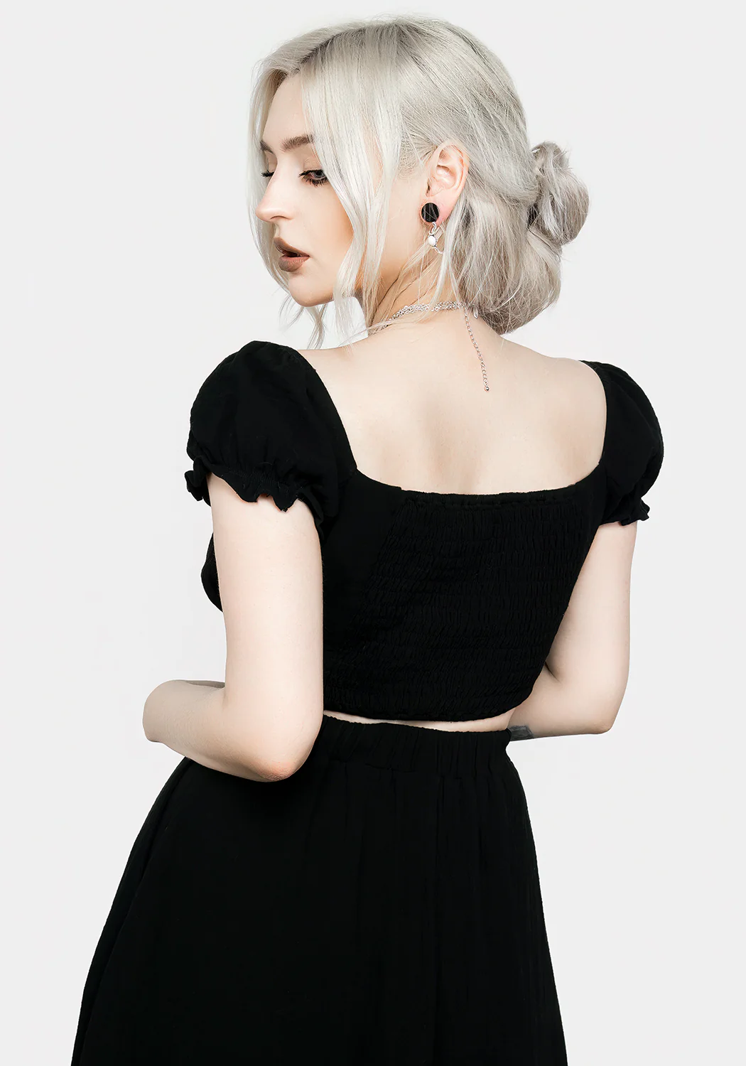 Vine Textured Crop Top - Image 3