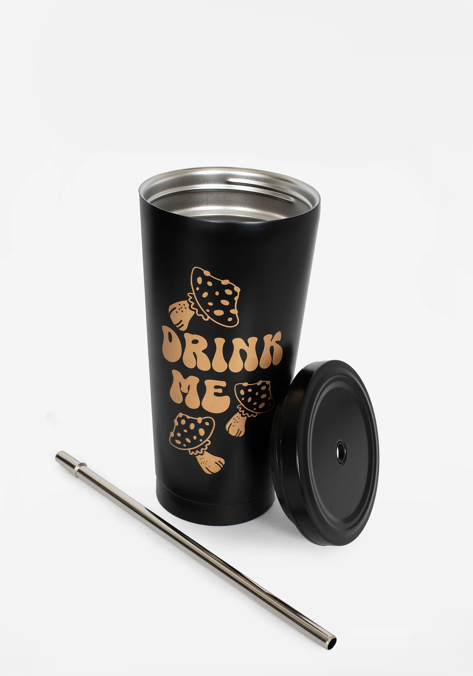 Wonderland Insulated Straw Tumbler - Image 3